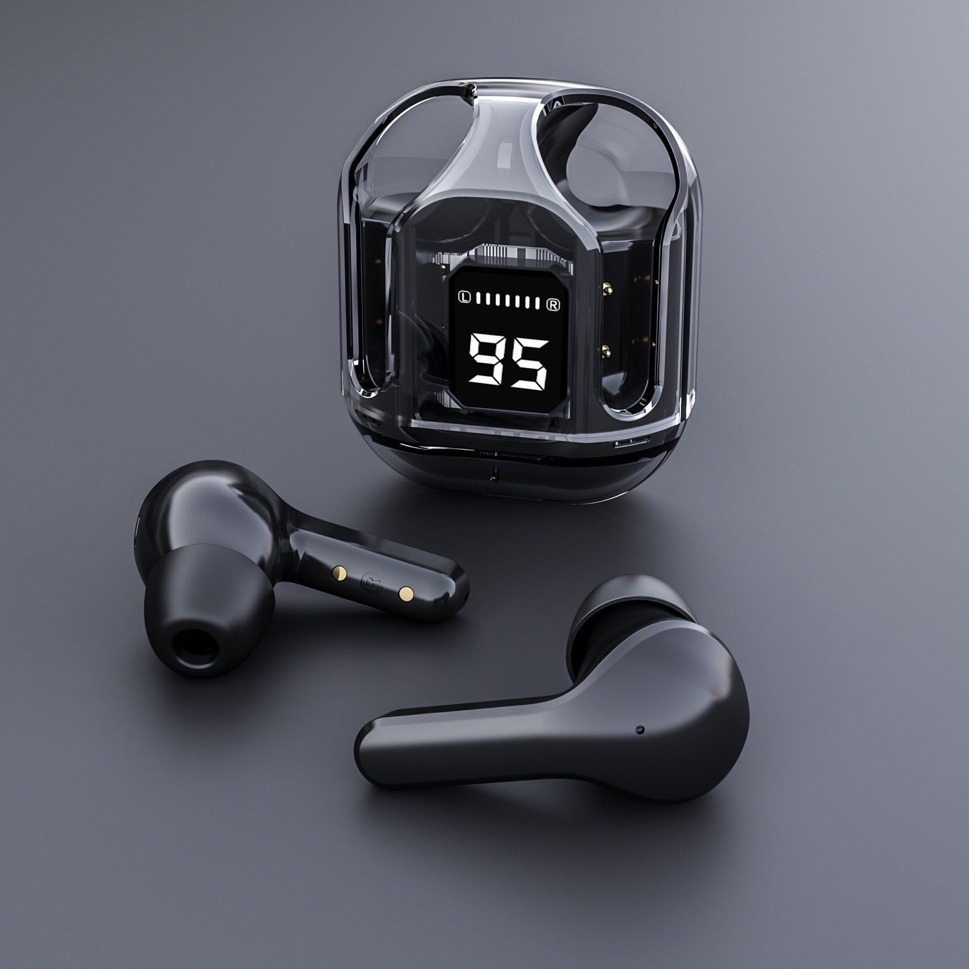 Bluetooth 5.3 Over-ear Headphones, Air31 True Wireless Stereo Hi-fi Sound Headphones, Nirkabel Headphones LED